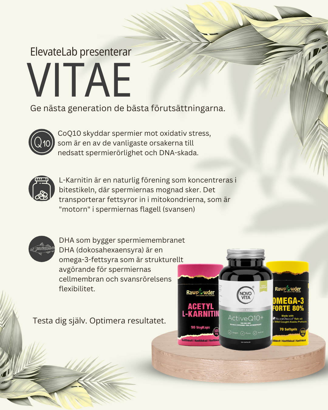 VITAE – för din spermahälsa