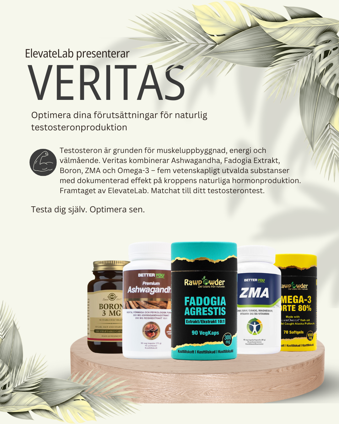 VERITAS – för din testosteronhälsa